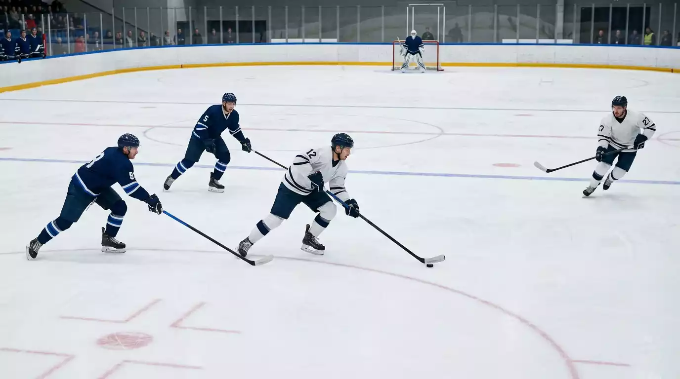 Игра на големия европейски лед в KHL с повече пространство за маневри