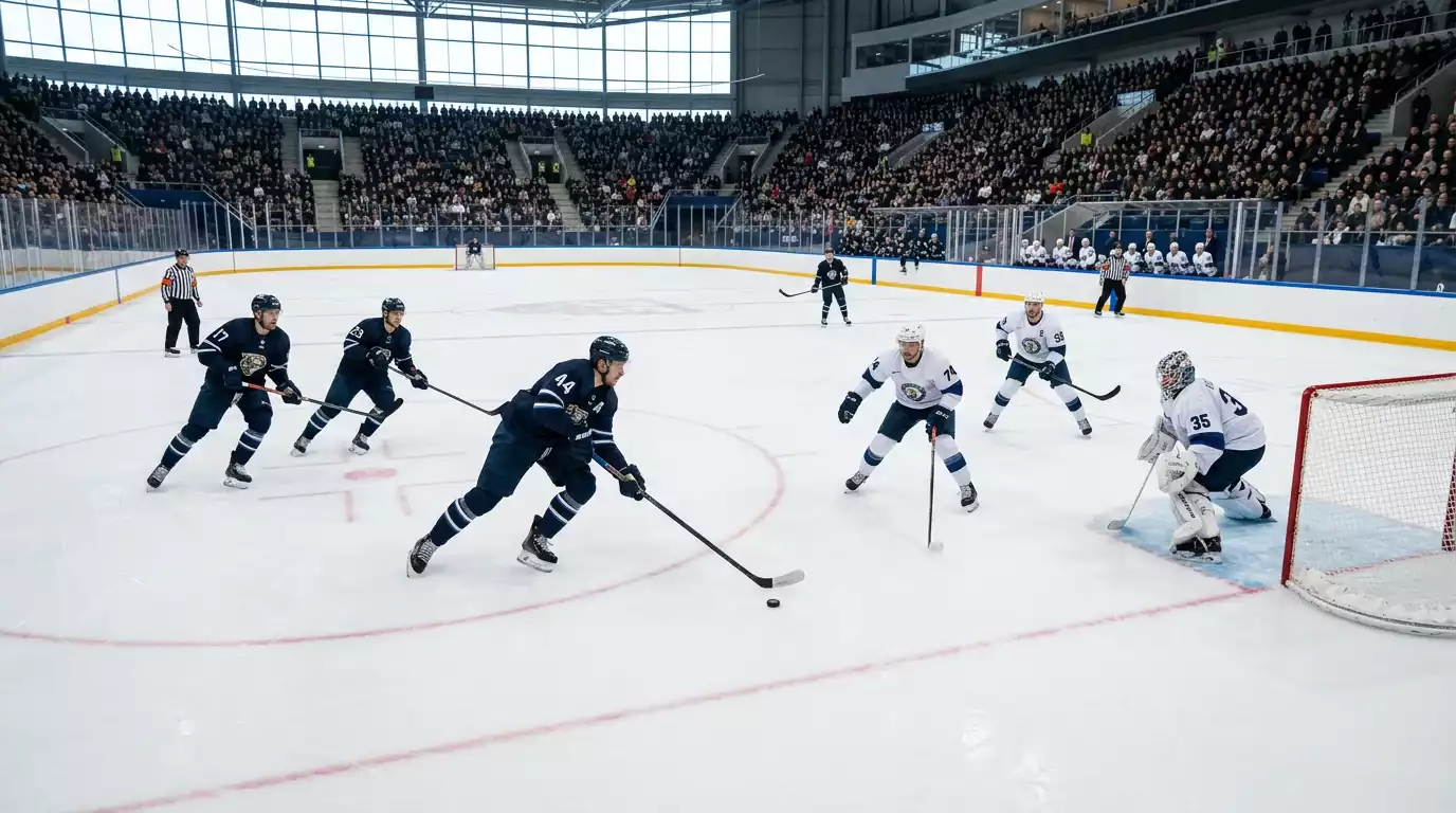 Широка ледена пързалка в KHL, която мени темпото и тоталите на мача