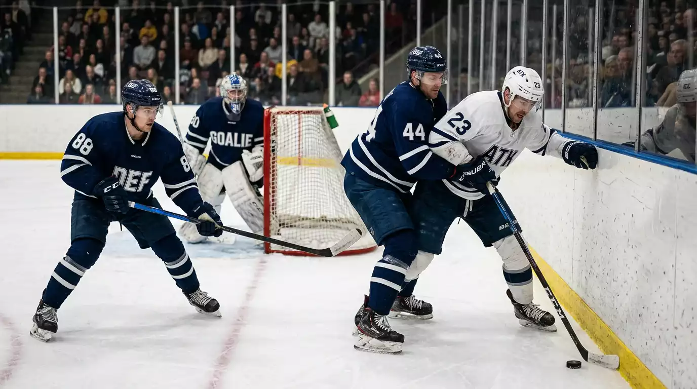 Затегната плейофна игра в NHL с по-ниско темпо и силна защита на леда