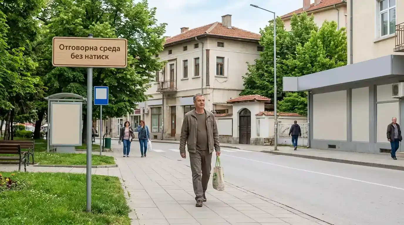 Съзнателен пълнолетен залагащ на хокей в среда без агресивна реклама