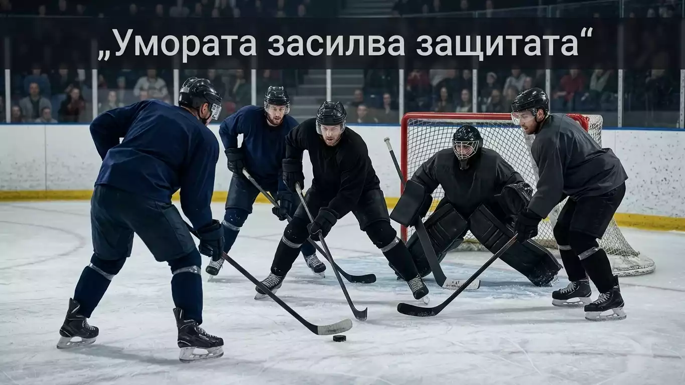 Умора в дълга плейофна хокейна серия усилва защитния характер на мачовете