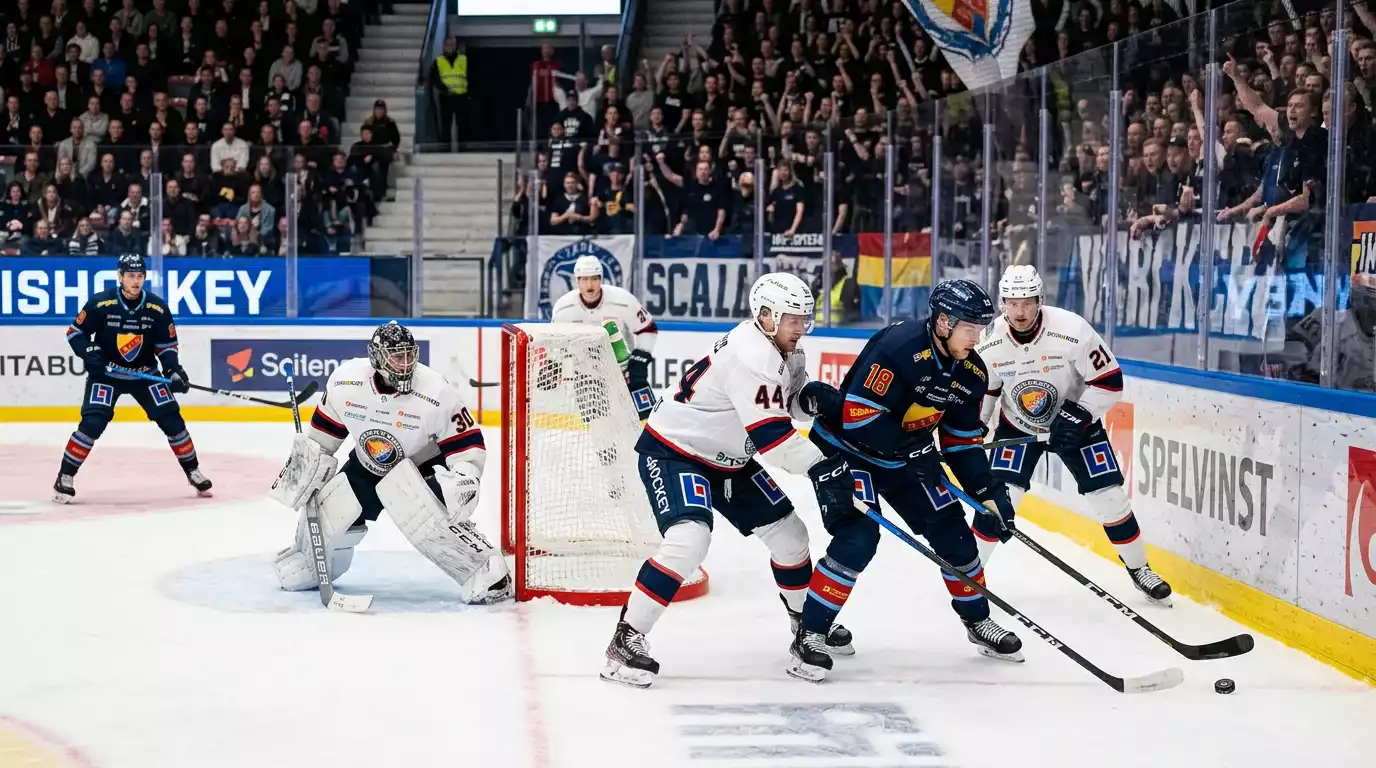 Плейофен мач от SHL с още по-затегната и предпазлива игра на двата отбора