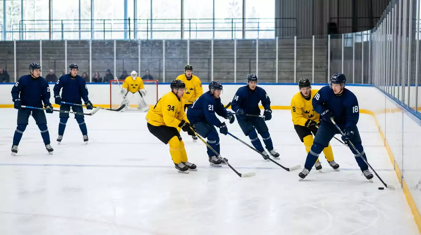Шведска хокейна култура със стегната и търпелива игра в SHL на леда